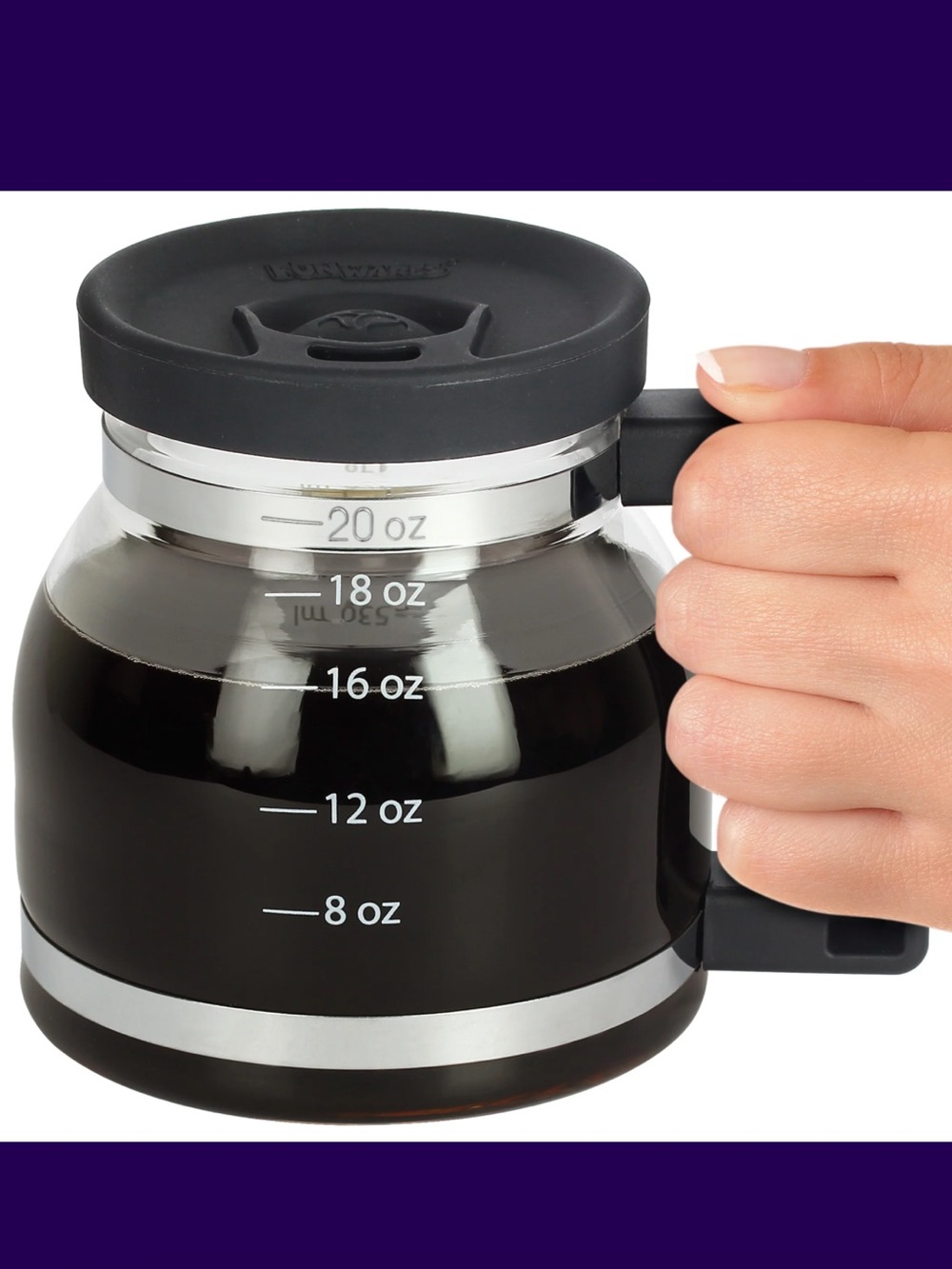 Cupa Joe Travel Glass Mug